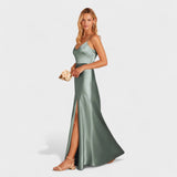 Phoebe - Satin Evening Dress