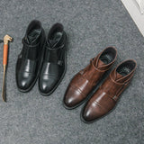 Mason - Double-Buckle Boots