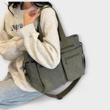 Imogen - Multi-Pocket Corduroy Bag