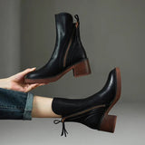 Willow - Faux Leather Boots