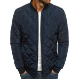 Marcus - Diamond Pattern Cotton Jacket