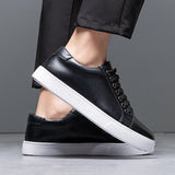 Henry - Premium Faux Leather Sneakers