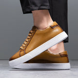 Henry - Premium Faux Leather Sneakers