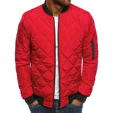 Marcus - Diamond Pattern Cotton Jacket