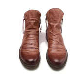 Toby - Faux Leather Chelsea Boots