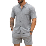 Darcy - Retro Shirt & Shorts Set