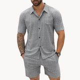 Darcy - Retro Shirt & Shorts Set