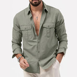 Samuel - Cargo Pocket Thermal Shirt
