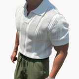Benjamin - Open-Collar Knit Shirt