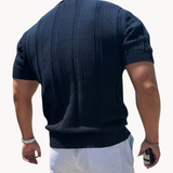 Benjamin - Open-Collar Knit Shirt