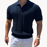 Benjamin - Open-Collar Knit Shirt