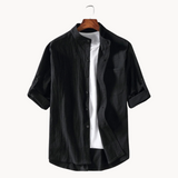 Owen - Elegant Mandarin-Collar Shirt