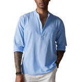 Mitchell - Breathable Crinkle-Texture Shirt