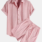 Patrick - Corduroy Shirt Set