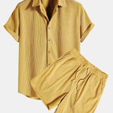 Patrick - Corduroy Shirt Set