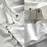 Jacob - Vintage High-Collar Button Shirt