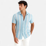 Cameron - Lightweight Striped Blend Shirt