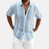 Cameron - Lightweight Striped Blend Shirt