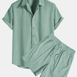 Joshua - Breathable Short-Sleeve Set
