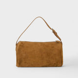 Sienna - Faux Suede Faux Leather Crossbody Bag