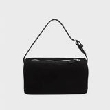 Sienna - Faux Suede Faux Leather Crossbody Bag