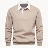 Finn - Flexible Soft-Blend Polo Sweatshirt