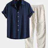 Blake - Short-Sleeve Two-Piece Set