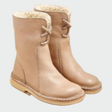 Annika - Waterproof Warm-Lined Faux Leather Ankle Boots