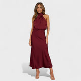 Willow - Satin Evening Dress