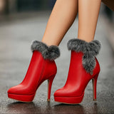 Hannah - Warm Heeled Boots