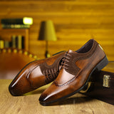 Hunter - Smart Faux Leather Shoes