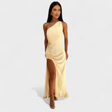 Aurelia - Long Satin Dress