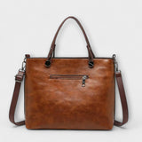 Olivia - Elegant Faux Leather Tote