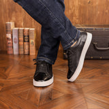 Harrison - Faux Leather Low Shoes
