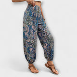 Grace - Ethnic Graphic Wide Leg Pants
