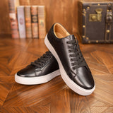 Harrison - Faux Leather Low Shoes