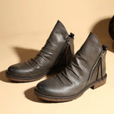 Toby - Faux Leather Chelsea Boots