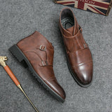 Mason - Double-Buckle Boots