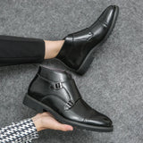 Mason - Double-Buckle Boots