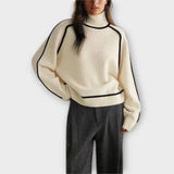 Madison - Elegant High-Neck Sweater