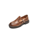 Sophie - Premium Faux Leather Mary Janes