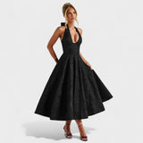 Audrey - Elegant Midi Dress