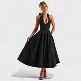 Audrey - Elegant Midi Dress