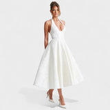 Audrey - Elegant Midi Dress