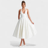 Audrey - Elegant Midi Dress