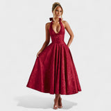 Audrey - Elegant Midi Dress