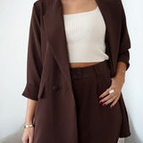 Abigail - Burgundy Co-Ord Set