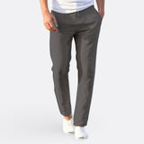 Archie Lightweight Linen Casual Trousers