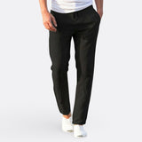 Archie Lightweight Linen Casual Trousers