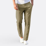 Archie Lightweight Linen Casual Trousers